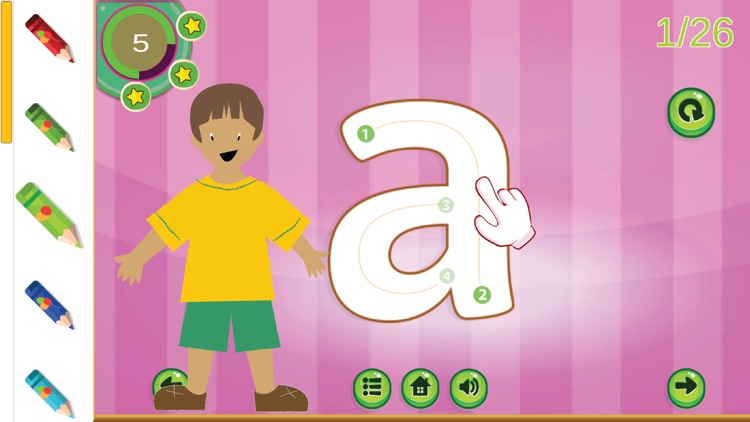 abc 123 genius kids: english alphabet & number screenshot-3