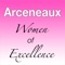 The all new Arceneaux Women of Excellence AREA app is here 