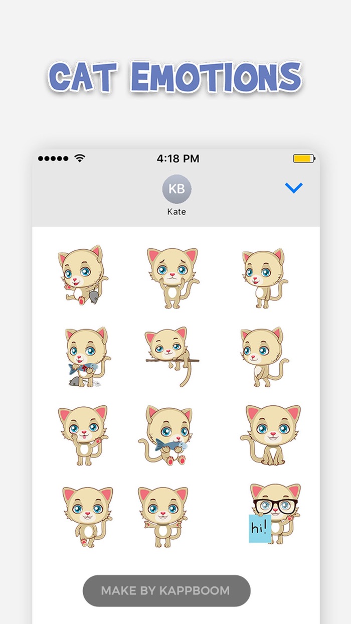 Cute Cat Emotions by