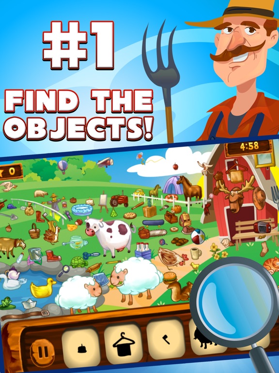 Hidden Object Games - Farmのおすすめ画像1