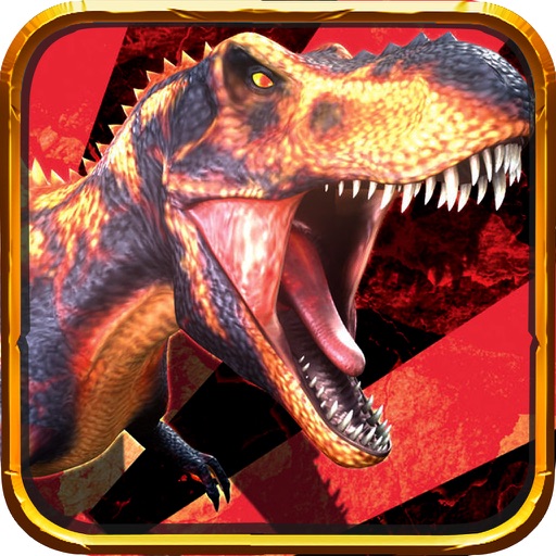 Mechanical Tyrannosaurus puzzle - kids games Icon