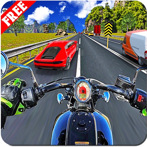 Crazy Bike Race : Traffic Racing Free iOS App
