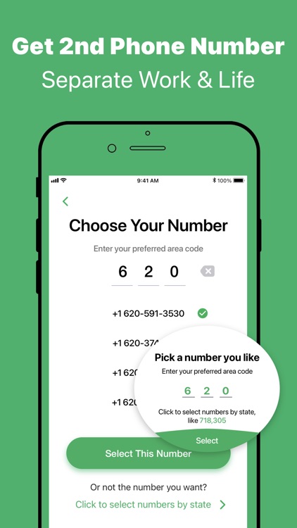 Second Phone Number -Texts App screenshot-0