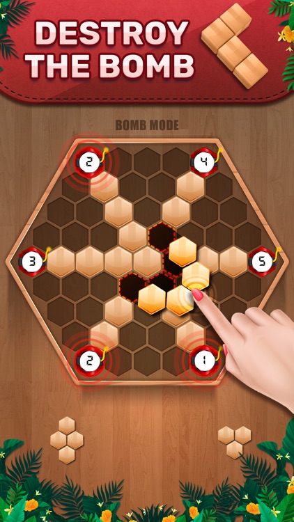 Wooden 100 Block - Hexa Puzzle screenshot-6