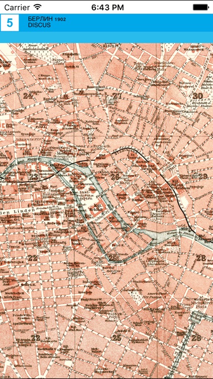 Berlin 1902. Historical map. screenshot-3