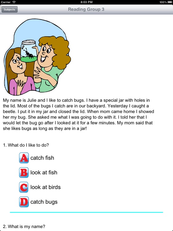 2nd Grade Reading Comprehension screenshot-4