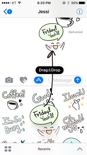 Cute doodles & hand written stickers(圖4)-速報App