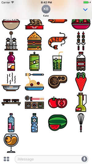 Culinary Stickers - Delicious Food Emojis(圖5)-速報App