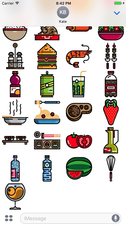 Culinary Stickers - Delicious Food Emojis screenshot-4