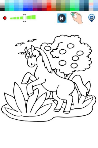 Unicorn Drawing Game For Kids screenshot 2
