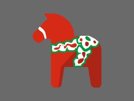 SKANDINAVISCHE SYMBOLE ZUM VERSENDEN