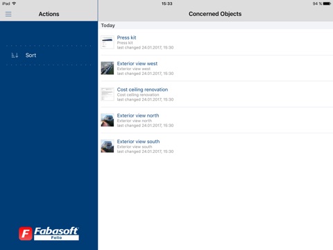 Fabasoft Folio Worklist screenshot 3