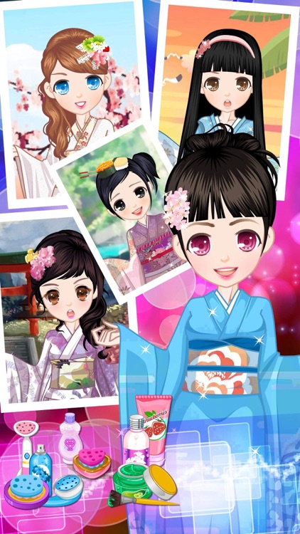 Japanese Princess - Makeup plus Dressup Girl Games