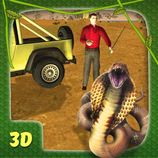 Snake Catcher Simulator & Wildlife Jeep Drive Game Icon