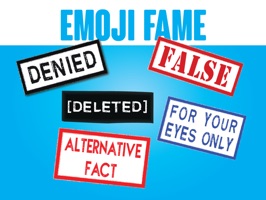 Edit, censor, or redact your texts with these fun stickers