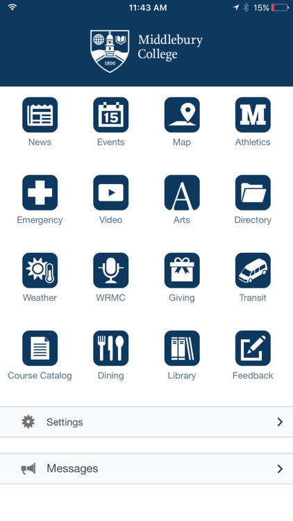 Middlebury College Mobile