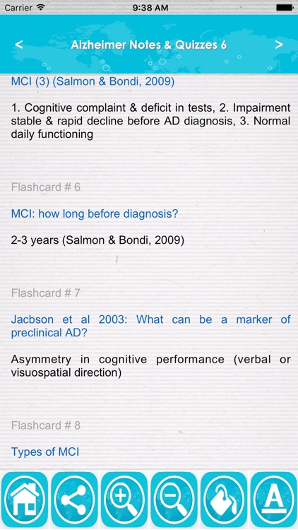 Alzheimer Guidelines & Test Bank- Terms & Quizzes