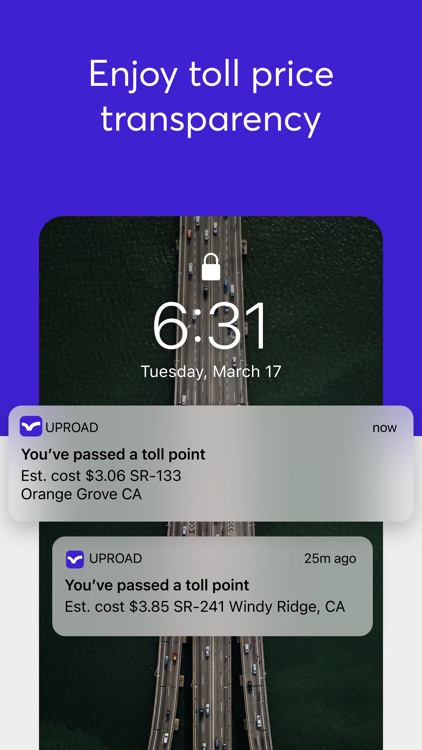 Pay Tolls As You Go | Uproad