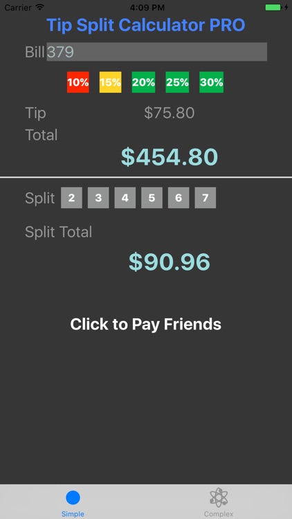 Tip Split Calculator Pro