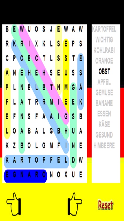 German Word Search - Language - 15 Levels screenshot-3