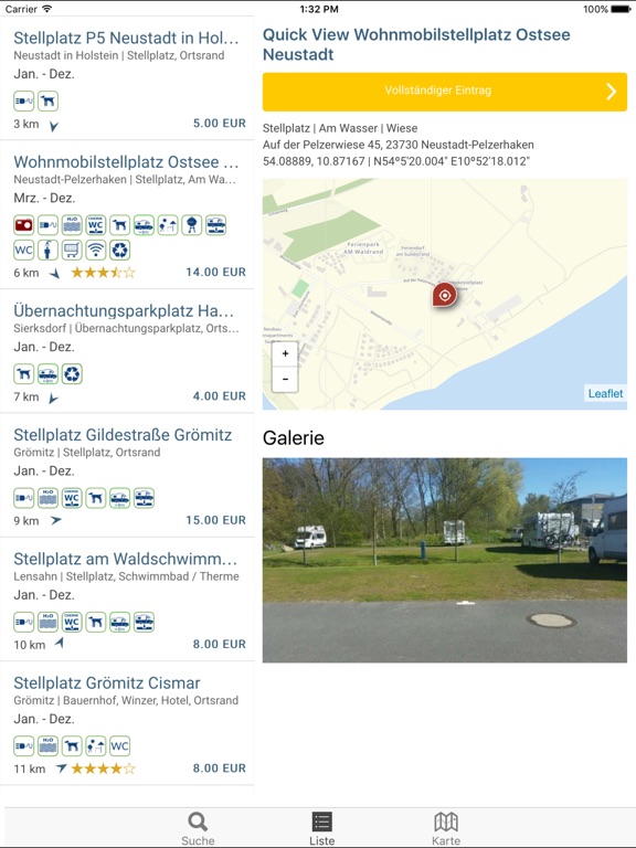 【图】Womo Stellplatz Pro(截图3) 【图】Womo Stellplatz Pro(截图3)