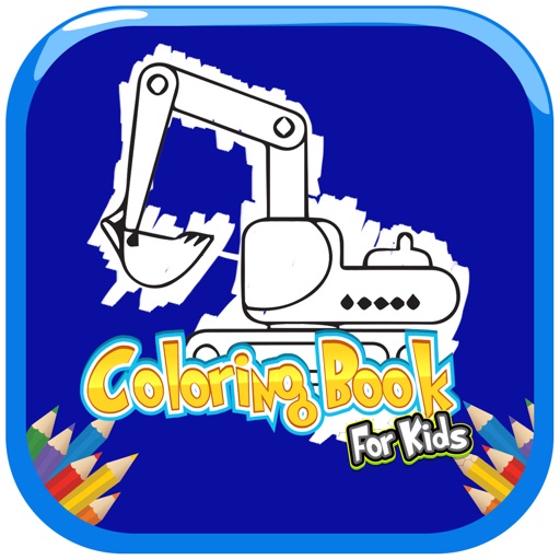 Toys Transport Coloring Book Kindergarten Games iOS App