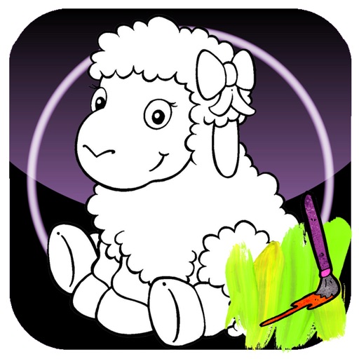 Sheep Coloring Page for Kids 5073826 Vector Art at Vecteezy