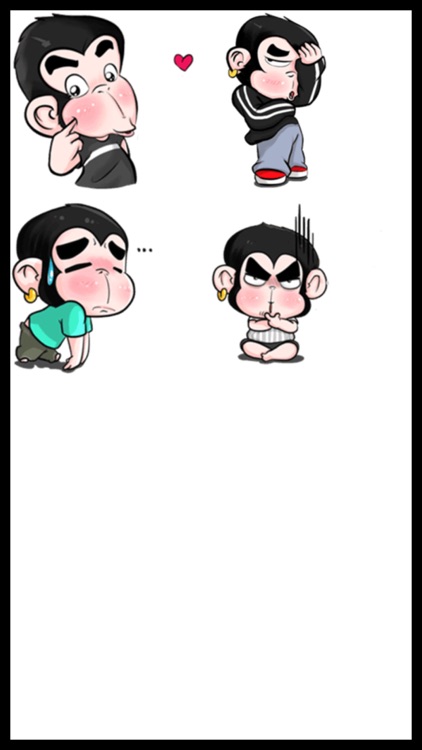 Wonderful Monkey Stickers screenshot-4