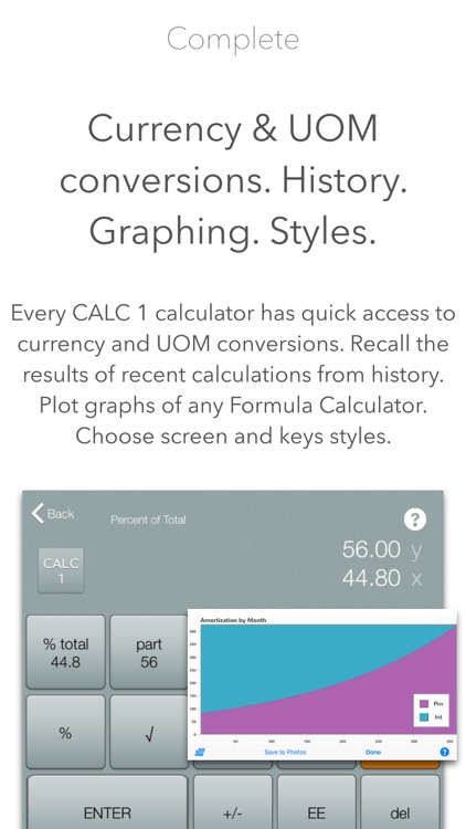 CALC 1 - 10bii +100 Calculators for Finance & More screenshot-3