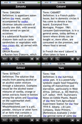 Glossary of Food Science Terms screenshot 2