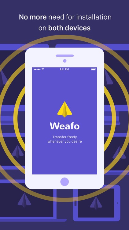 Weafo Pro - Send File, Image and Photo to Computer