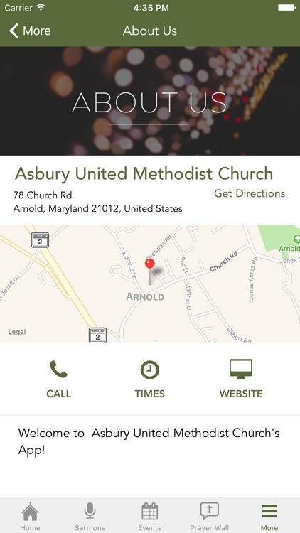 Asbury UMC Arnold