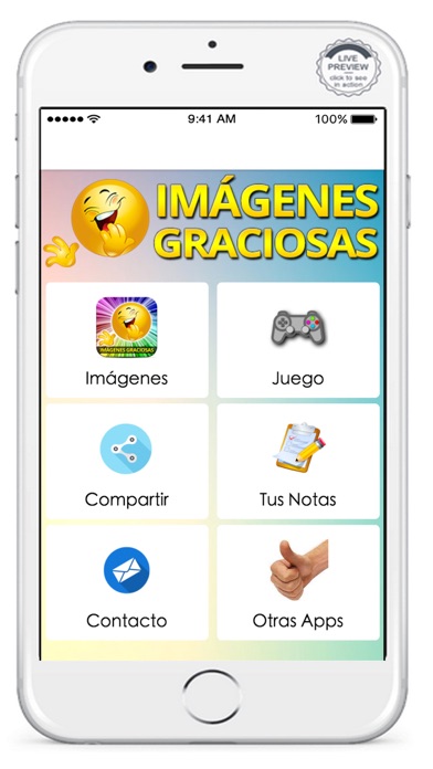 How to cancel & delete Imágenes Graciosas from iphone & ipad 1