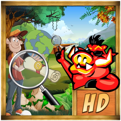 Hidden Objects Game Mystery Trail Icon