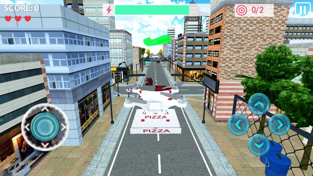 Drone Pizza Delivery 3D(圖3)-速報App