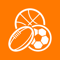 App Icon for Orange Sport App in Romania IOS App Store