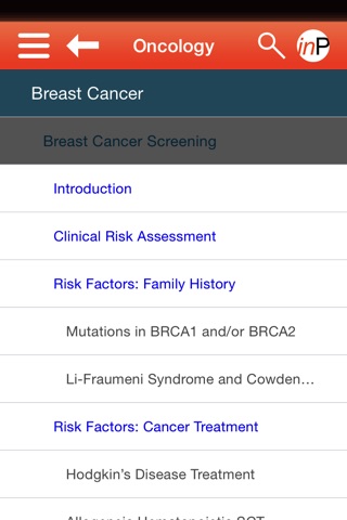 inPractice® Oncology screenshot 2