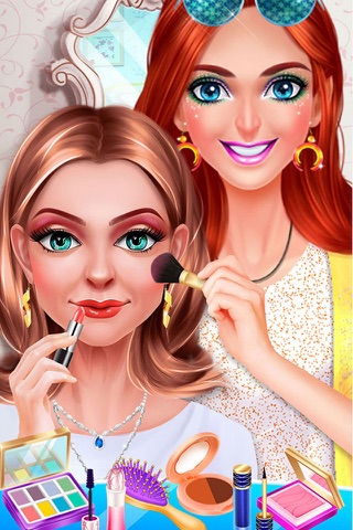 Granny Makeover! Grandma Fashion Makeup Salon screenshot 4