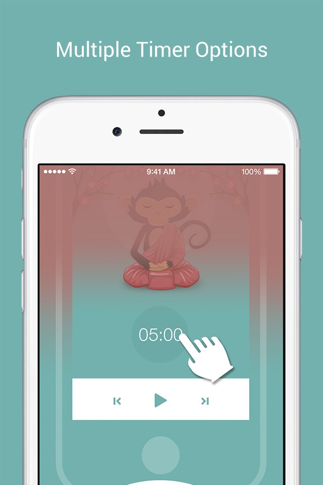 Monkey Mind : Meditation Timer screenshot 3