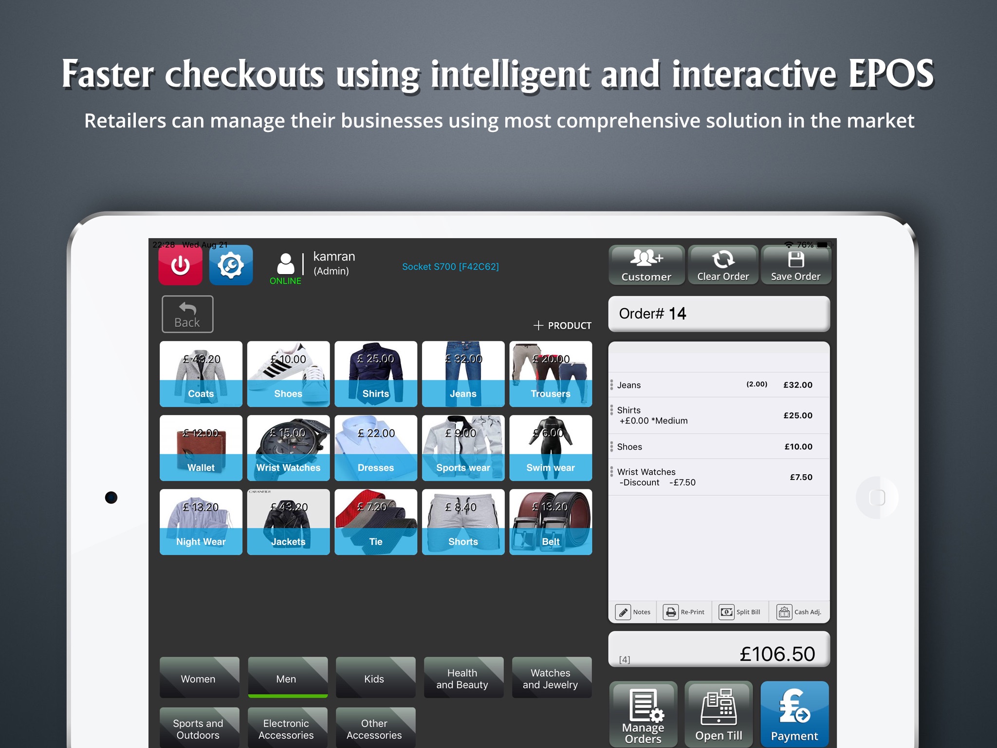 JeM Point of Sale (POS) screenshot 2