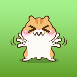 Hendrix The Little Hamster Sticker