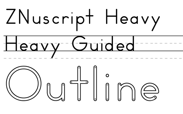 ZNuscript for Zaner-Bloser Elementary Letters(圖3)-速報App