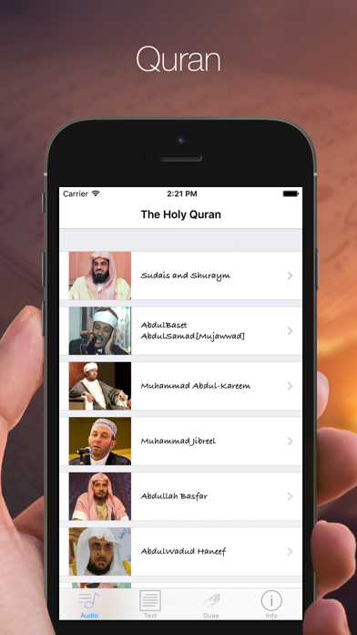 Al-Quran Pro audio book for your prayer timeのおすすめ画像1