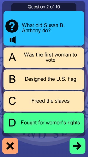 US Citizenship Test 2017 Free - Civics USCIS Audio(圖3)-速報App