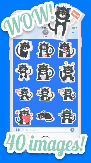 Adorable Cat Sticker Pack(圖2)-速報App