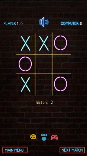 霓虹燈井字棋(Tic Tac Toe Neon)(圖3)-速報App