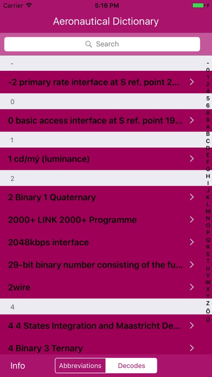 Aeronautical Dictionary screenshot-3