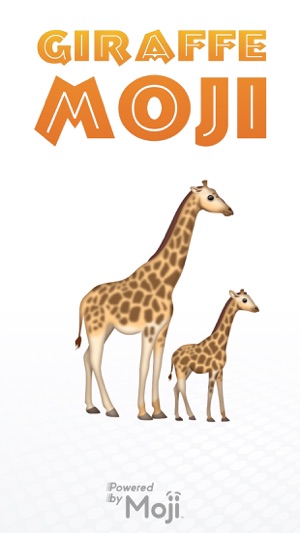 GiraffeMoji by Moji Stickers