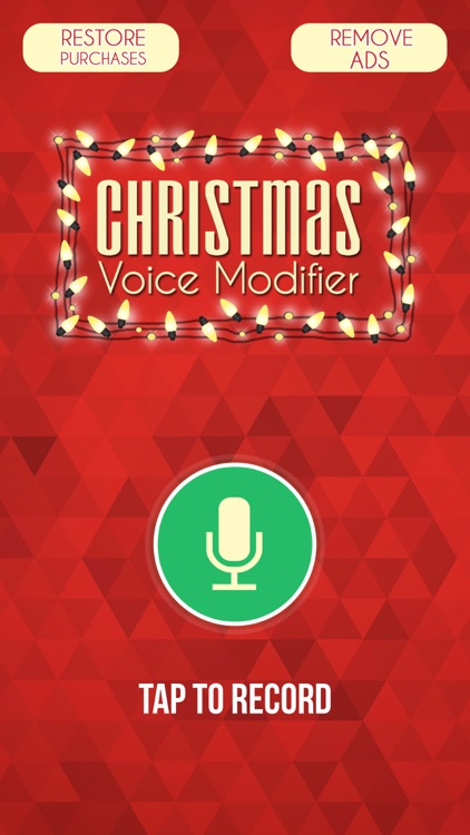 Christmas Voice Modifier, Sound Changer & Recorder screenshot-3