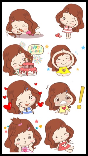 Little Girl Sticker Pack(圖2)-速報App